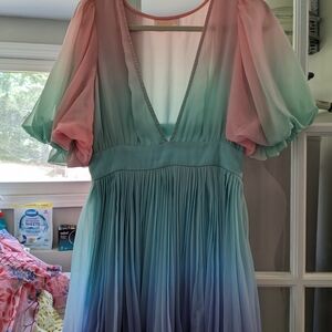 Rococo Sand Pink Sheer Top